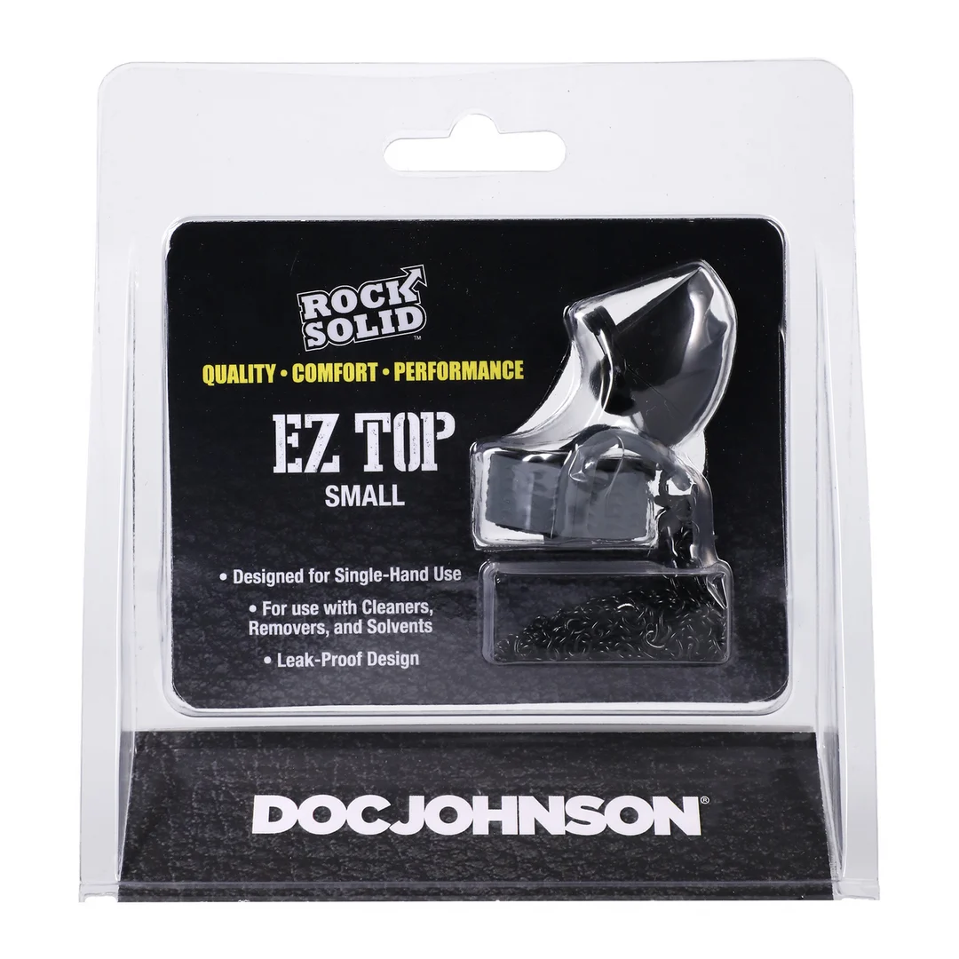 Bouchon Doc Johnson EZ Top, petit, gris