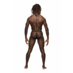 Jockstrap à taille basse avec effet rehausse fessier pour un look athlétique, Male Power – Image 3