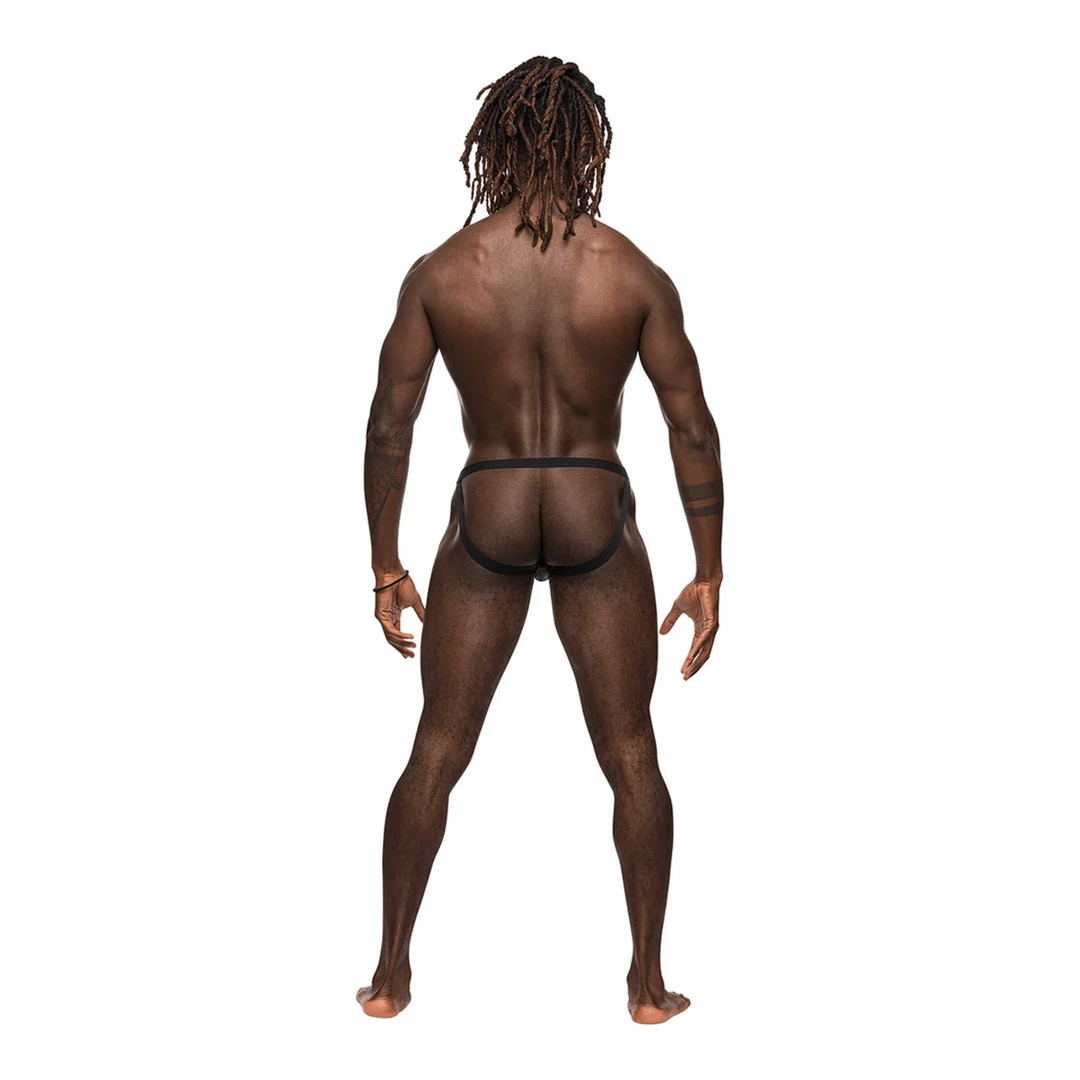 Jockstrap à taille basse avec effet rehausse fessier pour un look athlétique, Male Power – Image 3