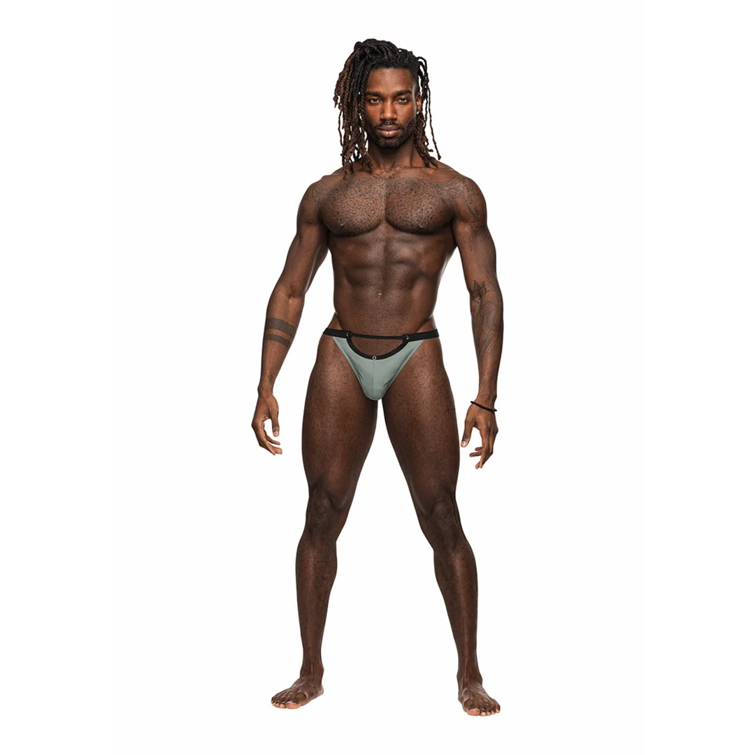 Jockstrap à taille basse avec effet rehausse fessier pour un look athlétique, Male Power – Image 7