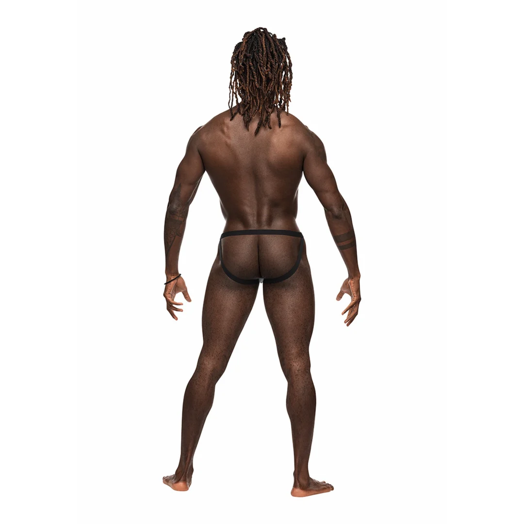 Jockstrap à taille basse avec effet rehausse fessier pour un look athlétique, Male Power – Image 9