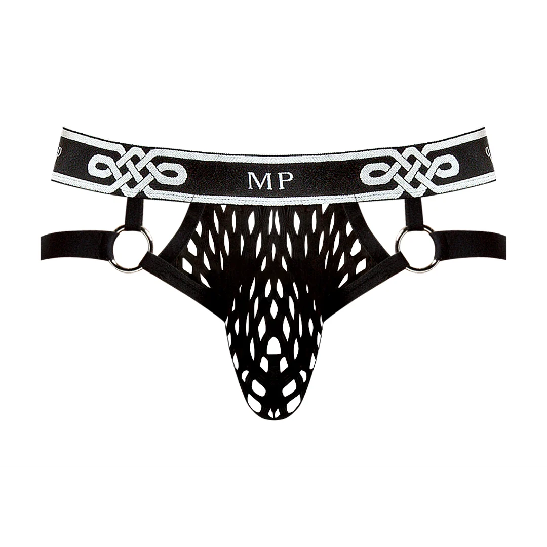Jockstrap à détails anneaux pour un look de sous vêtements sexy pour homme – Male Power – Image 4