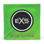 Préservatifs EXS Ribbed Dotted and Flared