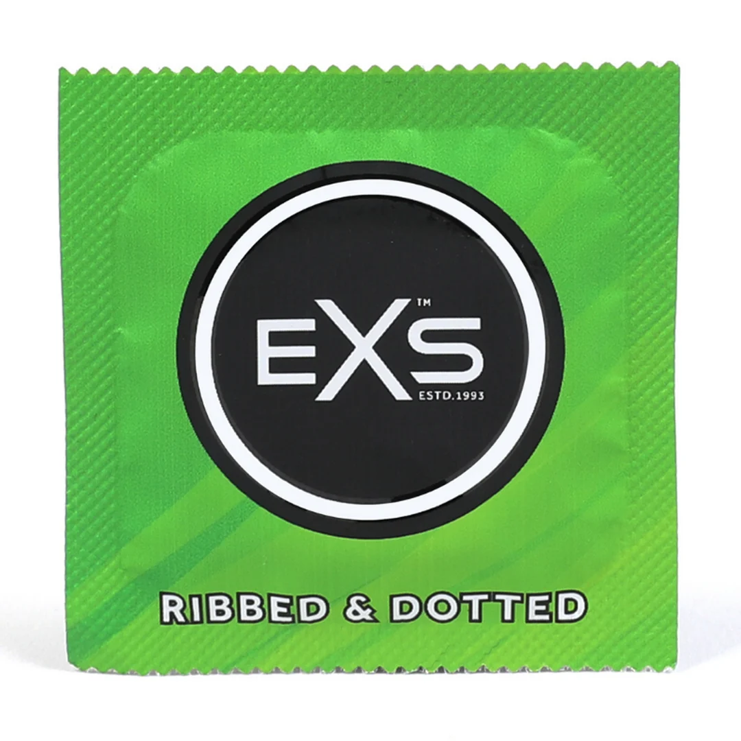 Préservatifs EXS Ribbed Dotted and Flared