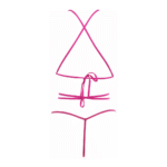 Body à bonnets ouverts avec liens croisés, lingerie sexy au look séduisant - LIN – Image 9