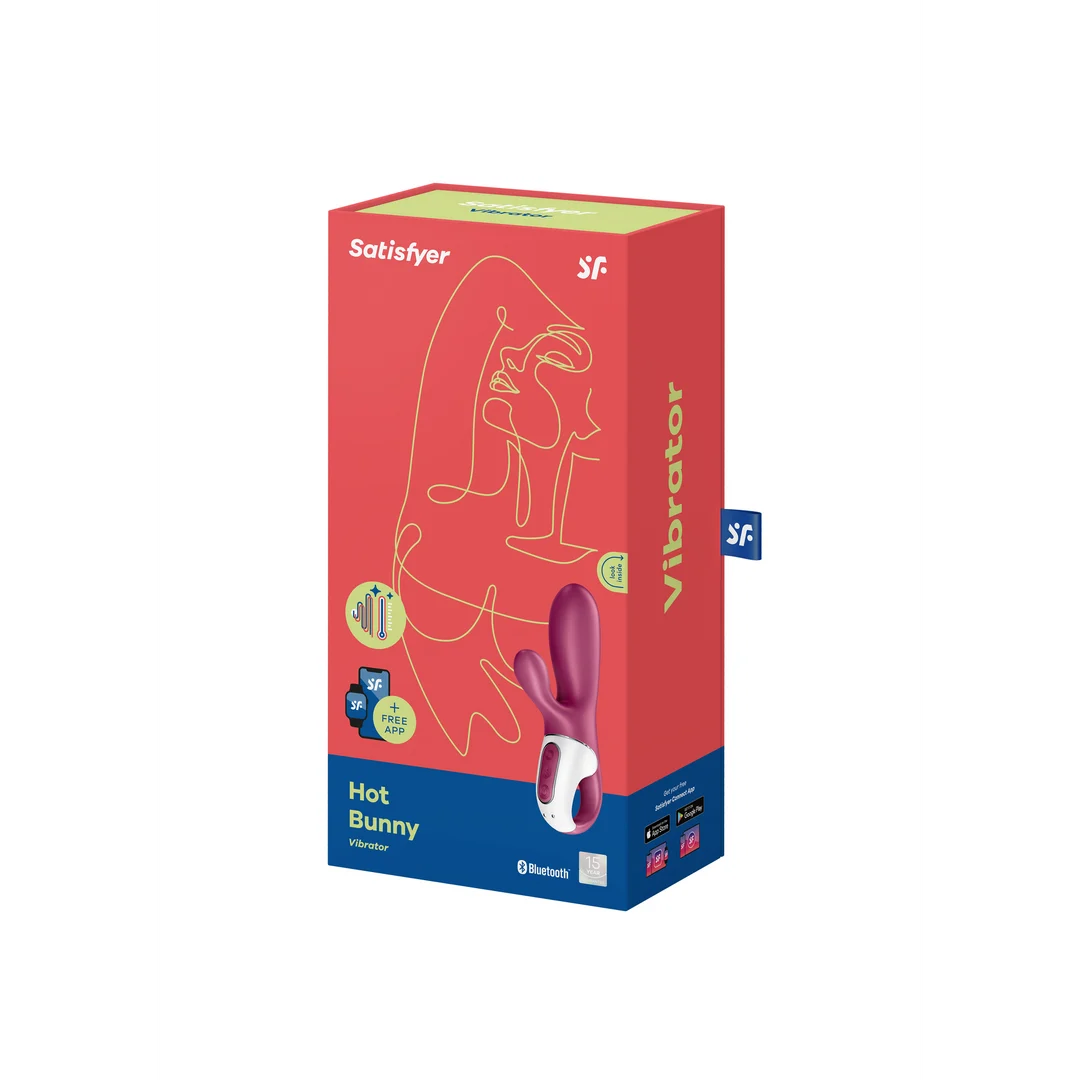 Vibromasseur rabbit Satisfyer avec stimulation chauffante du point G et du clitoris – Satisfyer Berry – Image 1