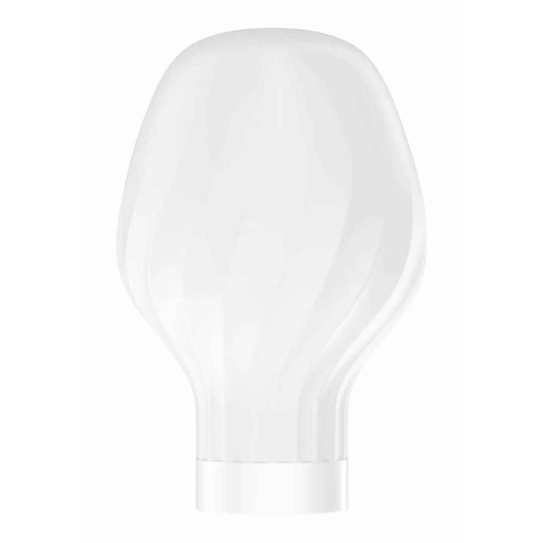 Vibromasseur wand Satisfyer avec contrôle par application et accessoires interchangeables, blanc – Image 2