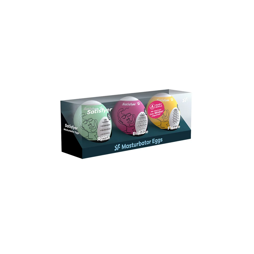 Stroker de poche à texture peau – Riffle, Bubble, Fierce – Image 1