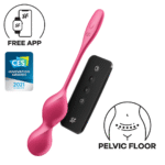 Sextoy pour couples avec télécommande, Love Birds 2, exercices de Kegel et stimulation du point G, rose – Image 5