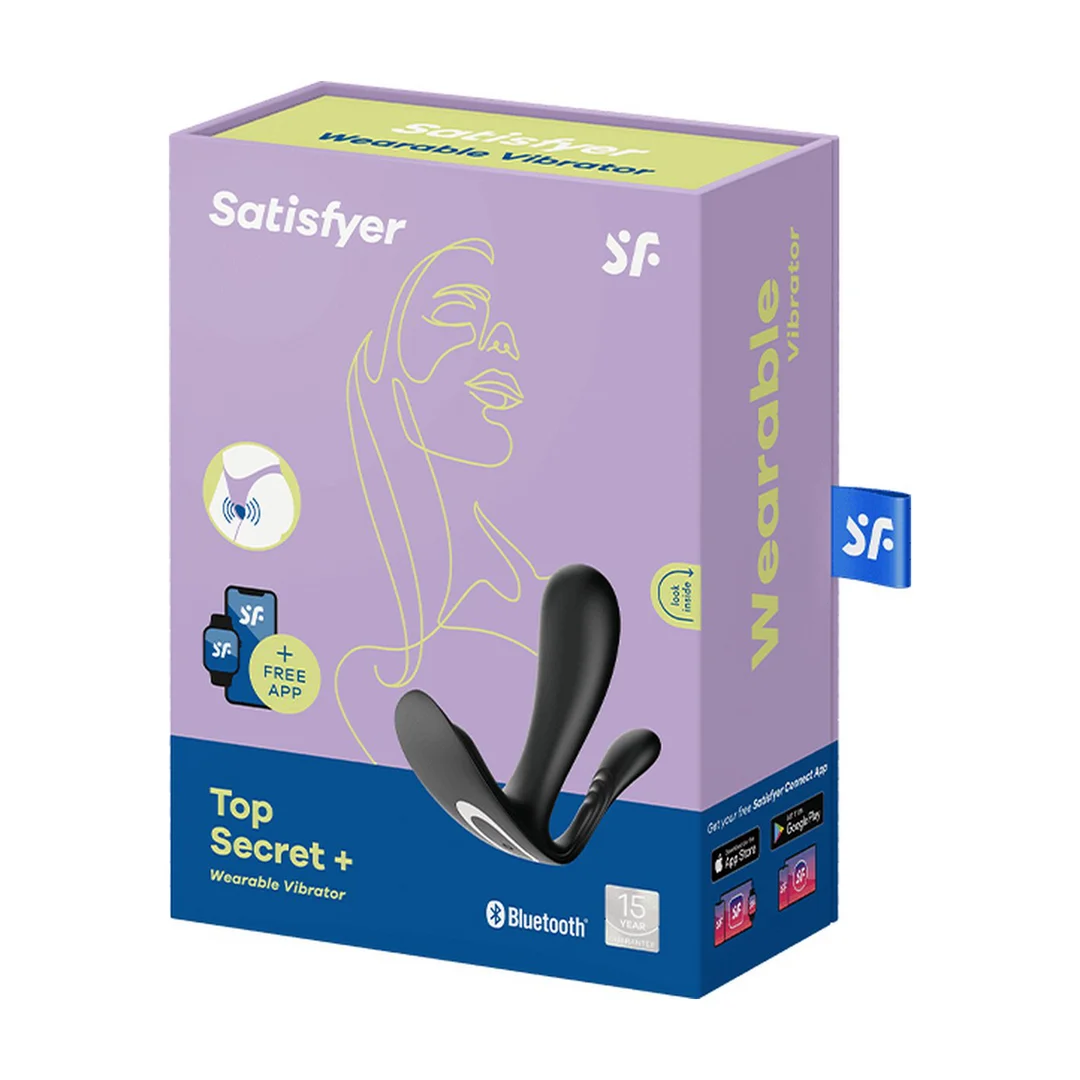 Satisfyer vibromasseur à base plate – Top Secret Plus – Image 6