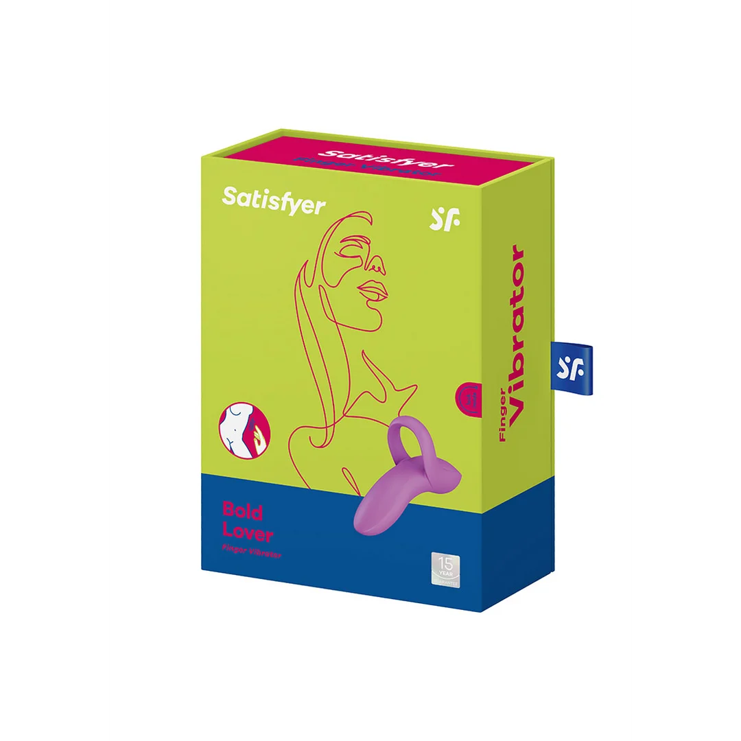 4004099-2 Stimulateur pour doigt Satisfyer au design incurvé – Bold Lover – Image 1