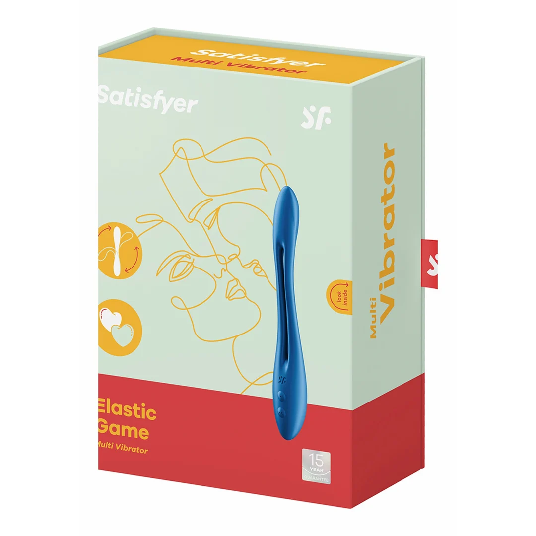 4007649-2 Vibromasseur point G Satisfyer avec 10 programmes de vibration – Elastic Game – Image 1