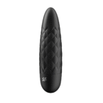 Mini vibromasseur Satisfyer – pointe ciblée et texture en relief – Satisfyer noir – Image 5