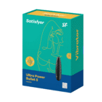 Mini vibromasseur Satisfyer – pointe ciblée et texture en relief – Satisfyer noir