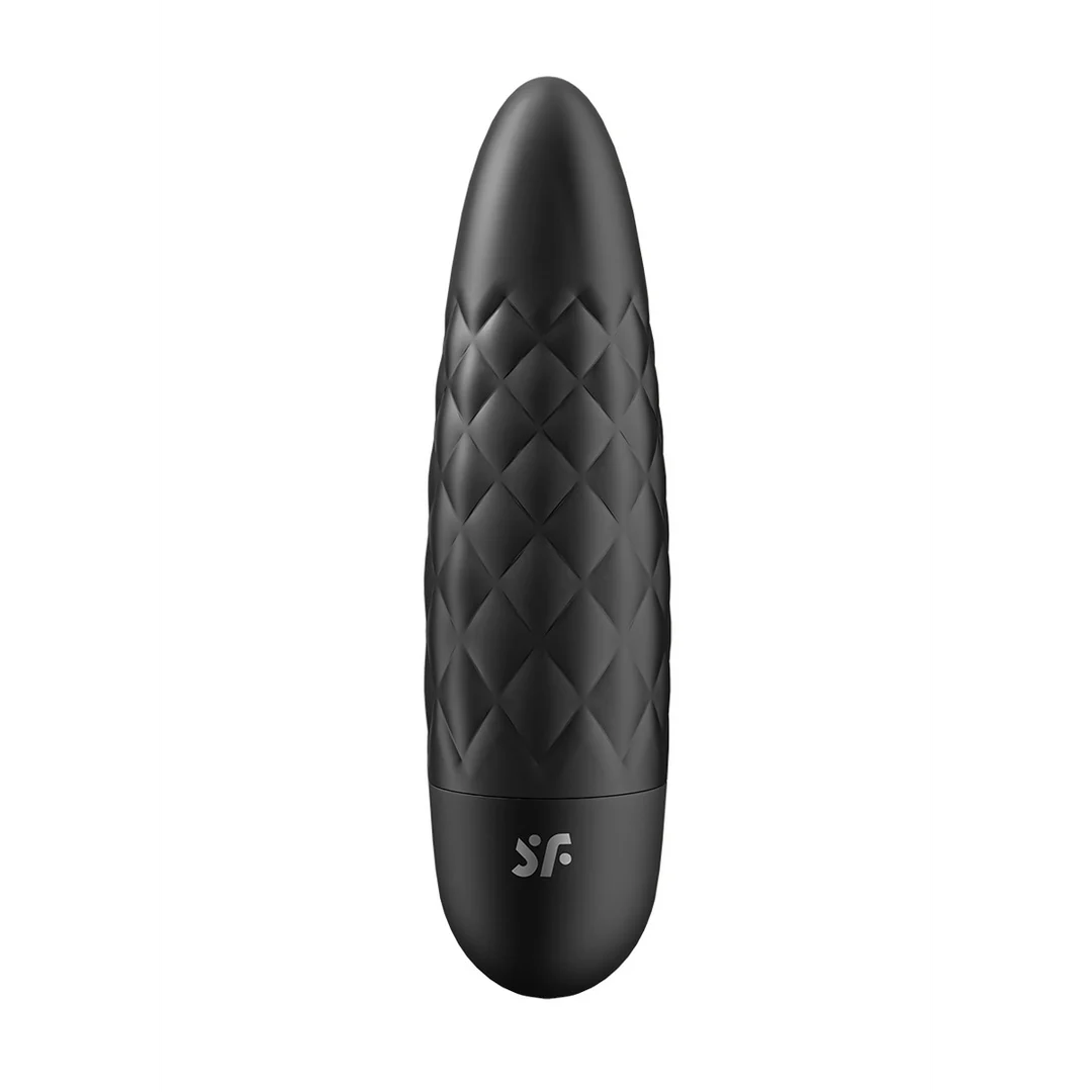 Mini vibromasseur Satisfyer – pointe ciblée et texture en relief – Satisfyer noir – Image 3