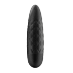 Mini vibromasseur Satisfyer – pointe ciblée et texture en relief – Satisfyer noir – Image 4
