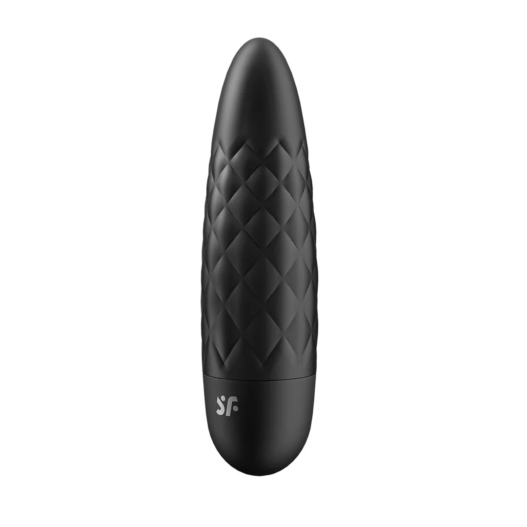 Mini vibromasseur Satisfyer – pointe ciblée et texture en relief – Satisfyer noir – Image 5