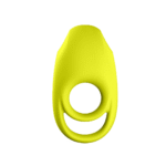 Anneau pénien vibrant avec stimulateur clitoridien – Spectaculaire – Anneau pénien vibrant double – Vert néon – Image 2