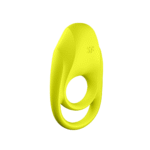 Anneau pénien vibrant avec stimulateur clitoridien – Spectaculaire – Anneau pénien vibrant double – Vert néon – Image 4