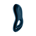 Anneau pénien vibrant avec stimulation supplémentaire | Epic Duo Ring | Anneau pénien vibrant à double anneau | Bleu foncé – Image 4