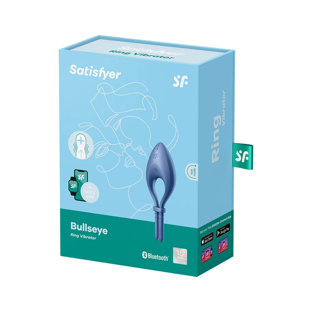 4018362-2 Anneau pénien vibrant Satisfyer Bullseye – Image 1