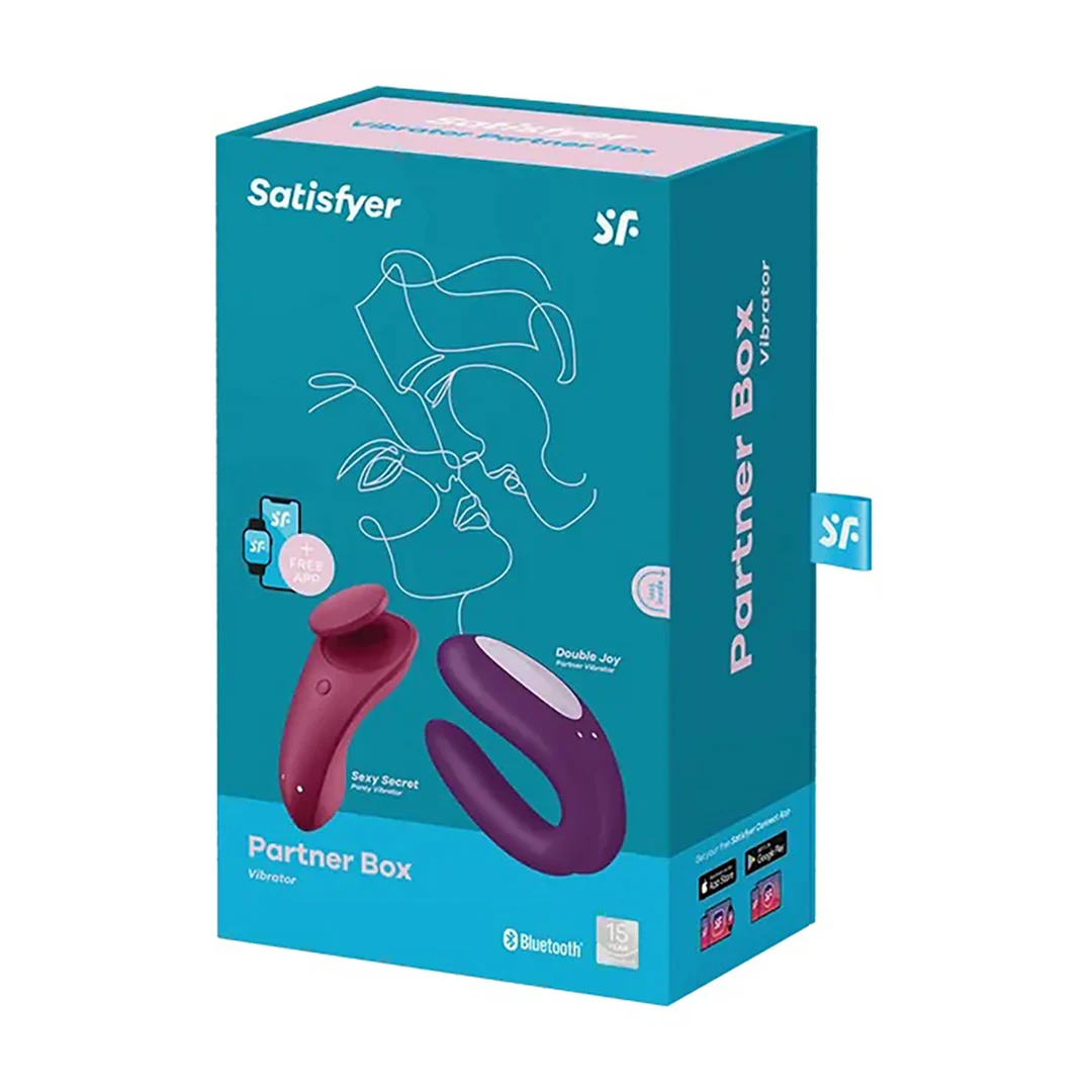 4018492-2 Vibromasseur duo à vibrations profondes – Coffret partenaire 1, ensemble de jouets – Image 1
