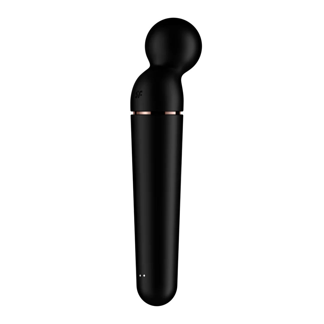 Vibromasseur wand Satisfyer, 10 modes et 6 intensités, Satisfyer noir et or rose – Image 4