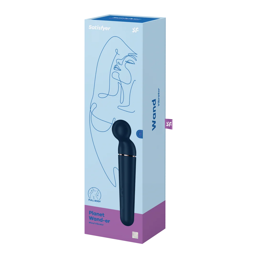 Vibromasseur wand Satisfyer, 10 modes et 6 intensités, Satisfyer noir et or rose – Image 6