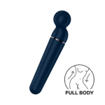 Vibromasseur wand Satisfyer, 10 modes et 6 intensités, Satisfyer noir et or rose – Image 7