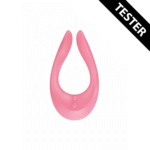 Vibrateur pour couples aux stimulations variées – Endless Joy Multi Vibrator – Rose clair – Testeur