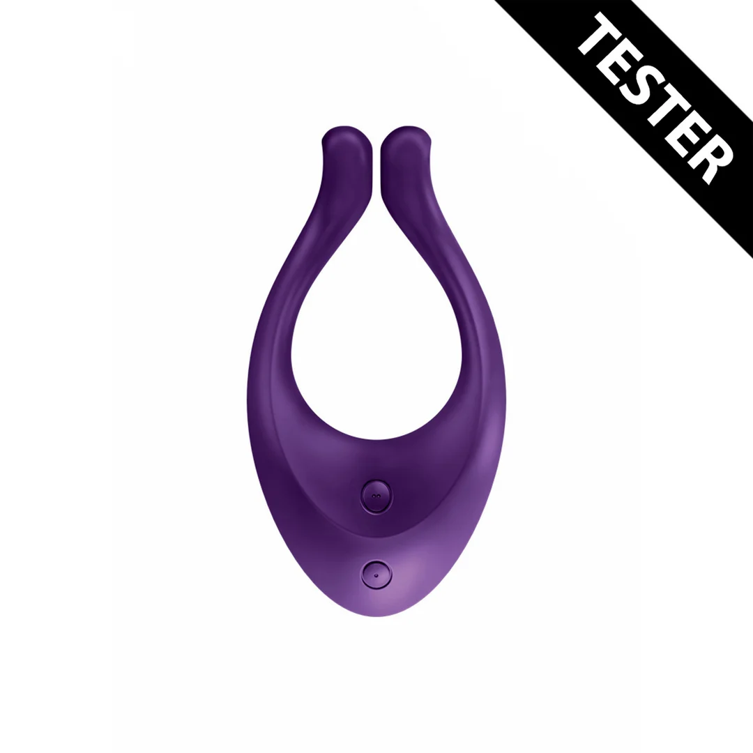 4021003 Vibromasseur duo avec différents modes – Endless Love Multi Vibrator - Violet - Testeur – Image 1