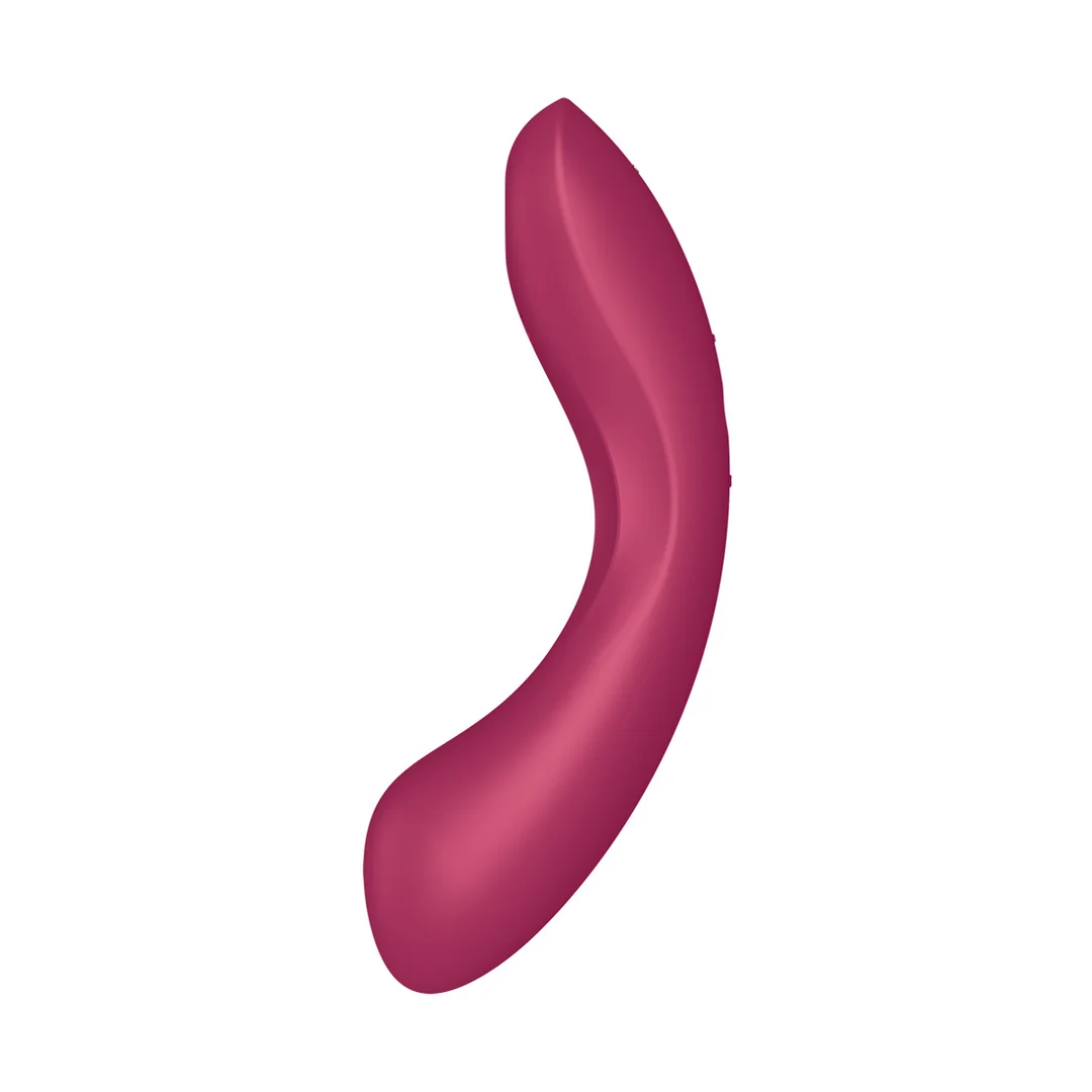 Satisfyer vibromasseur double avec Air Pulse – rouge – Image 2