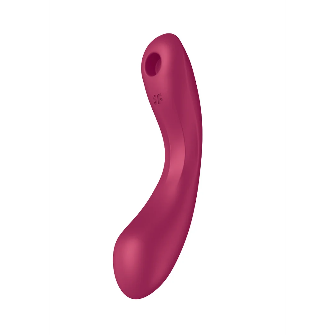 Satisfyer vibromasseur double avec Air Pulse – rouge – Image 6