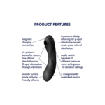 Satisfyer vibromasseur pour point G avec 11 vagues de pulsations d’air – Curvy Trinity 4 – Image 3