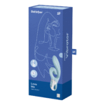 Satisfyer Love Me stimulateur du point G et du clitoris bleu
