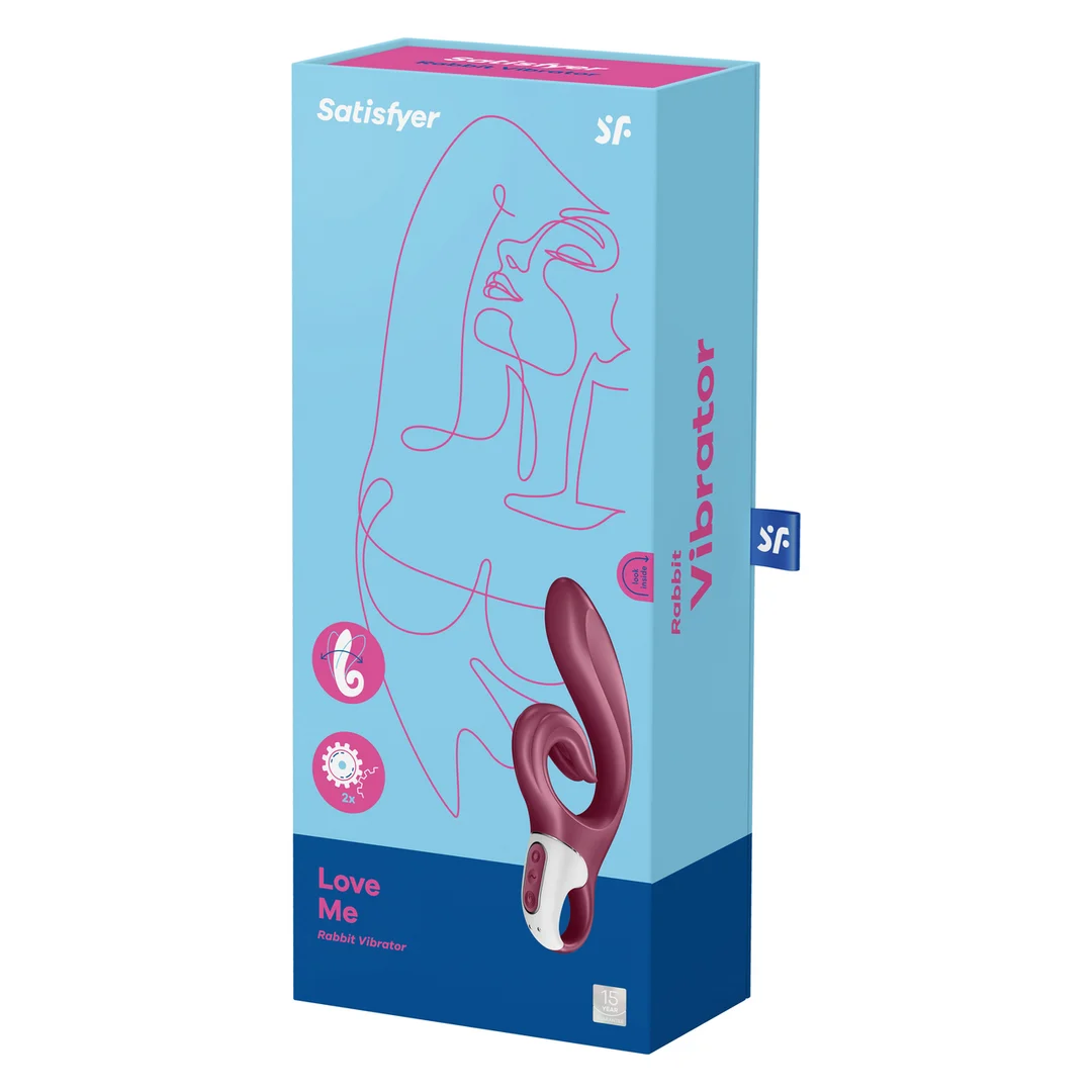 Satisfyer Love Me stimulateur du point G et du clitoris bleu – Image 6