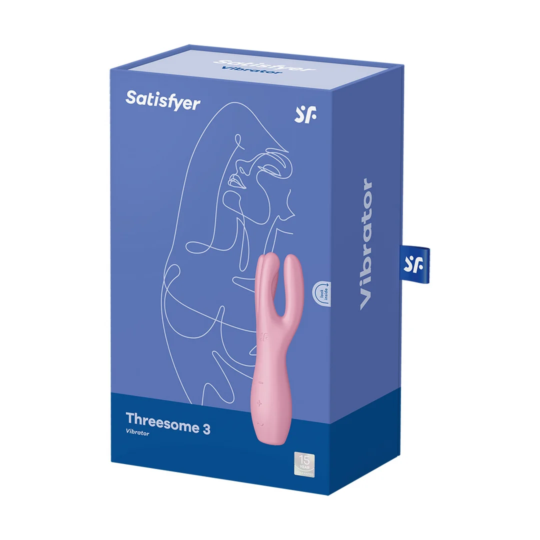 Vibromasseur Satisfyer Threesome 3 à poser – Image 4
