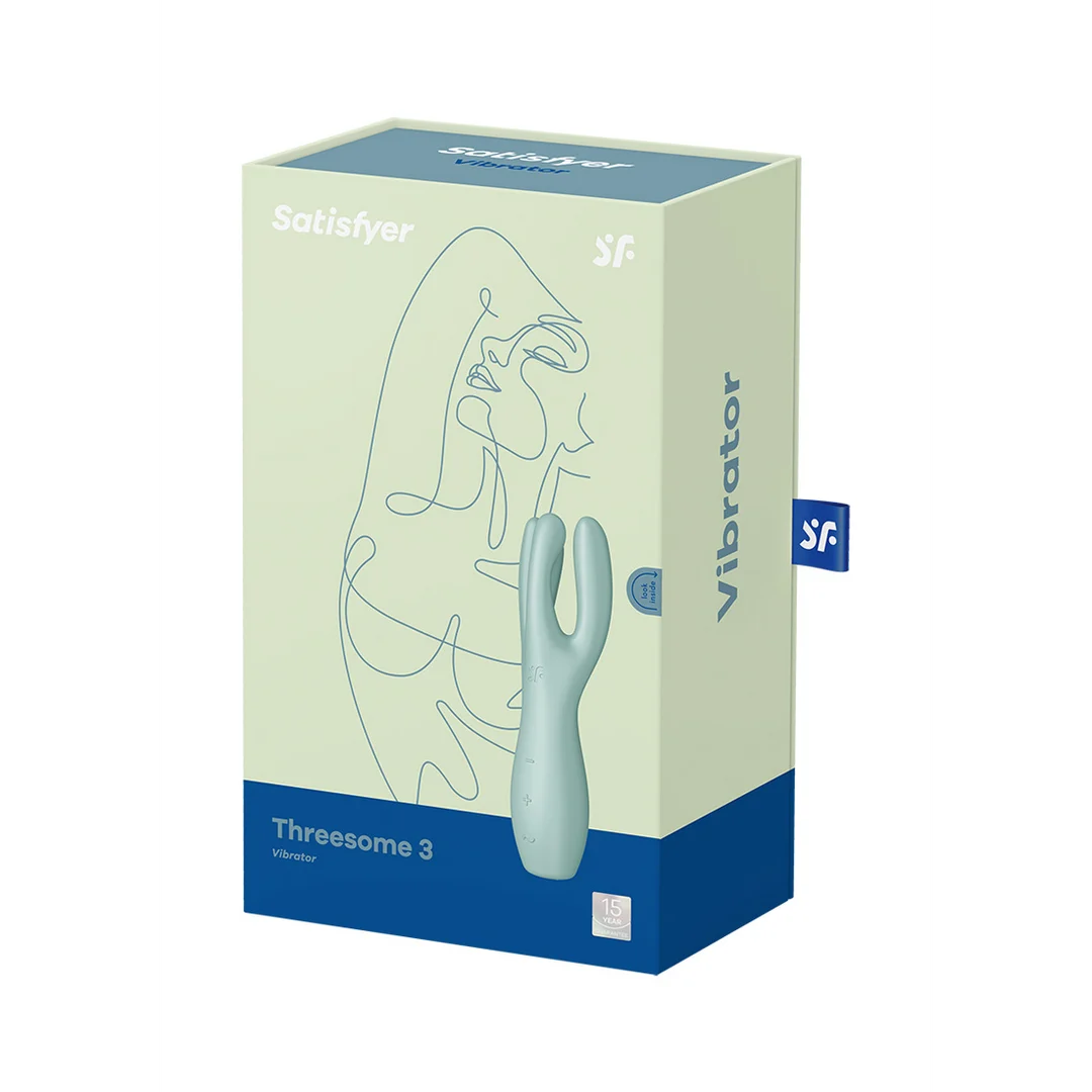 Vibromasseur Satisfyer Threesome 3 à poser – Image 1