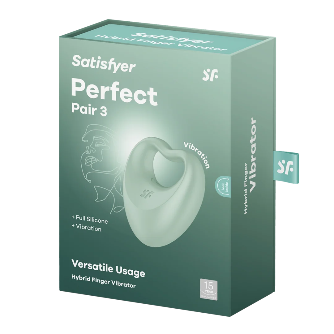 4043753-2 Satisfyer vibromasseur pour doigt à 12 modes – Perfect Pair 3 – Image 1