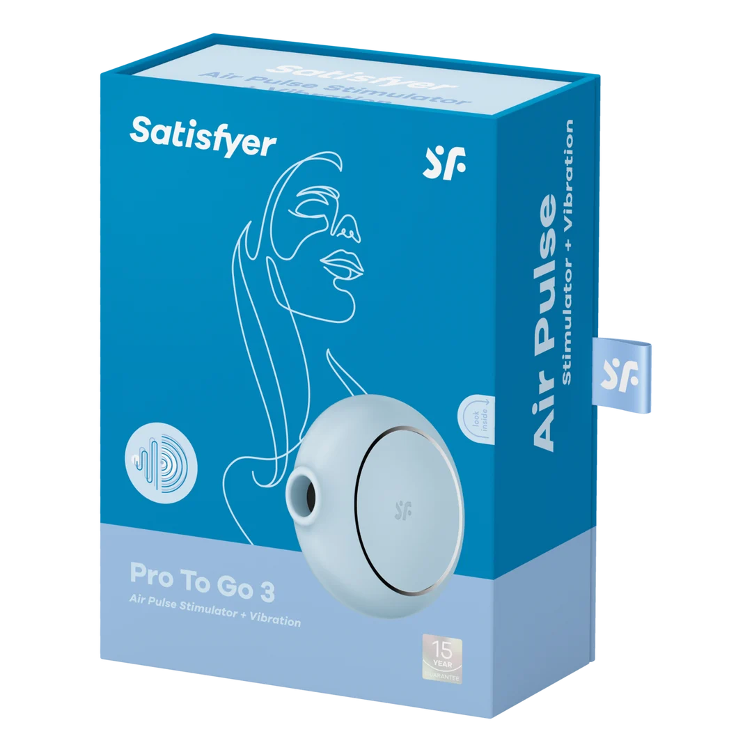 4045139-2 Stimulateur clitoridien Satisfyer à deux moteurs – Pro To Go 3 – Image 1