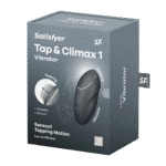 Satisfyer vibromasseur clitoridien avec 11 programmes de tapotement et de vibration – Tap et Climax 1 – Image 7