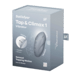 Satisfyer vibromasseur clitoridien avec 11 programmes de tapotement et de vibration – Tap et Climax 1 – Image 13