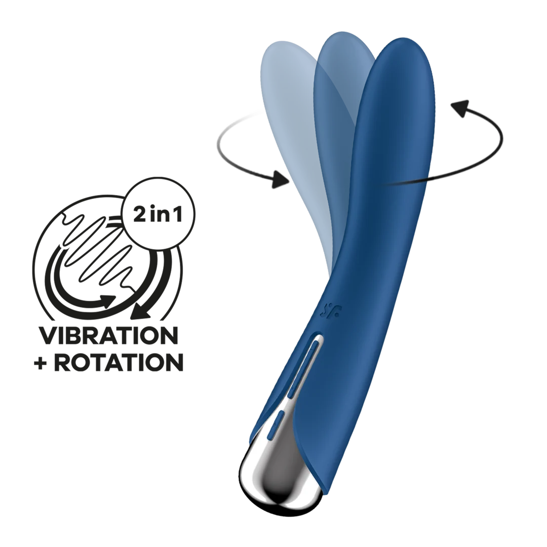 Vibromasseur point G Satisfyer à tête rotative – Spinning Vibe 1 – Image 11