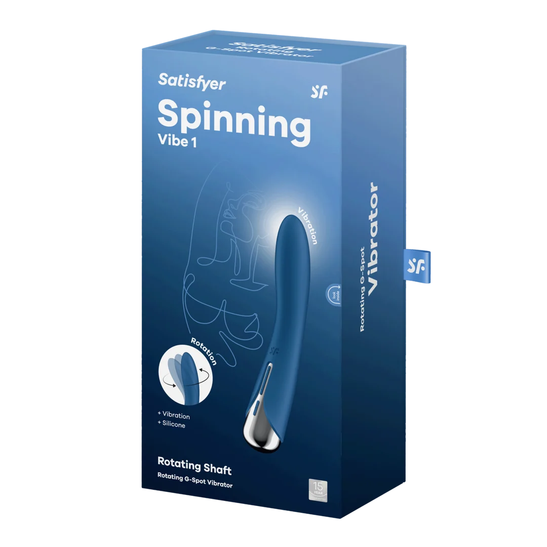 Vibromasseur point G Satisfyer à tête rotative – Spinning Vibe 1 – Image 7
