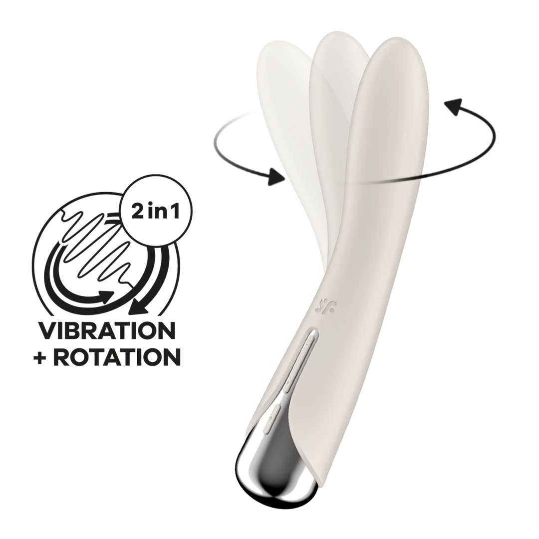 Vibromasseur point G Satisfyer à tête rotative – Spinning Vibe 1 – Image 17