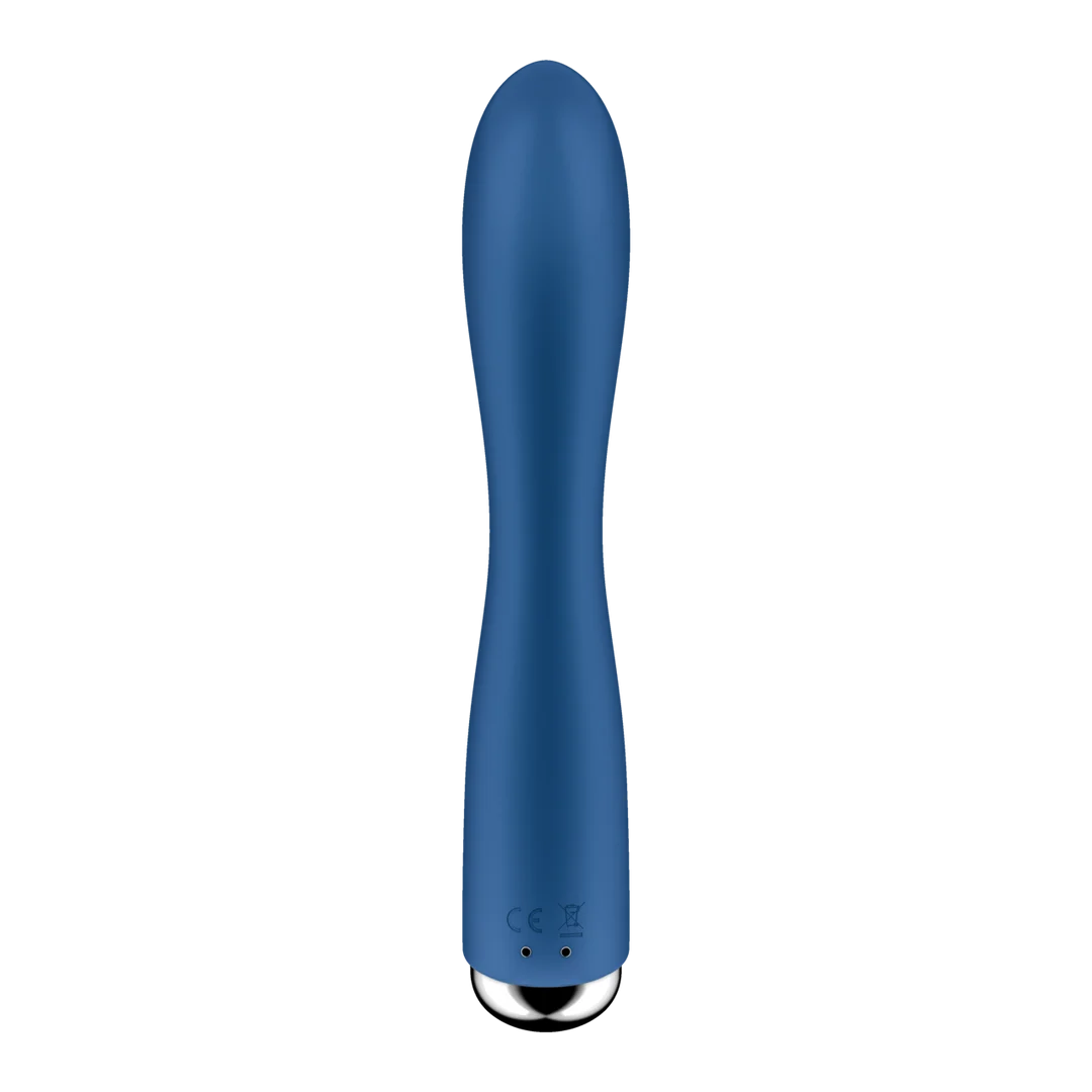 Vibromasseur rabbit Satisfyer : tête rotative et vibrations puissantes, bleu – Image 2