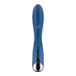 Vibromasseur rabbit Satisfyer : tête rotative et vibrations puissantes, bleu – Image 4