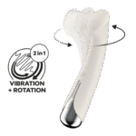 Satisfyer vibromasseur pour point G avec 12 modes de vibration – rouge – Image 17