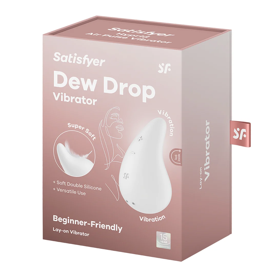4066929-2 Vibromasseur à poser Satisfyer Dew Drop – Image 1