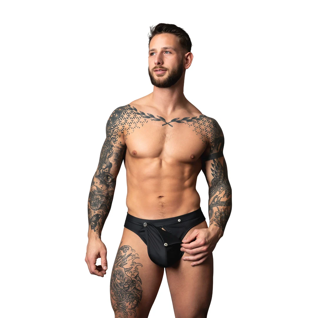 Male Power Snap Off Tanga – Image 4